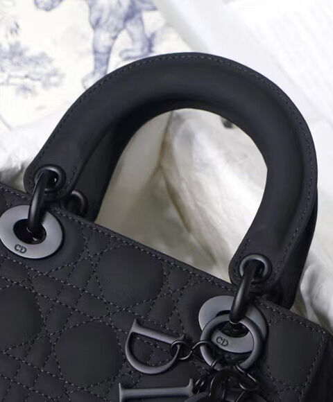 Christian Dior Lady Dior My Abcdior Bag Black